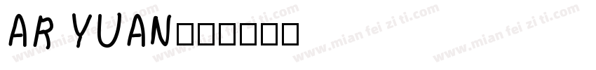 AR YUAN字体转换